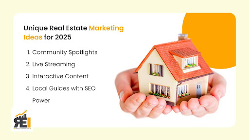 Unique real estate marketing ideas