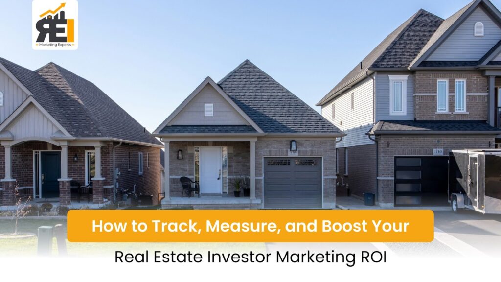 Marketing ROI real estate investors